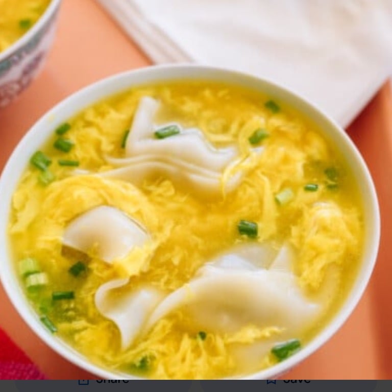 16. Wonton Egg Drop Soup