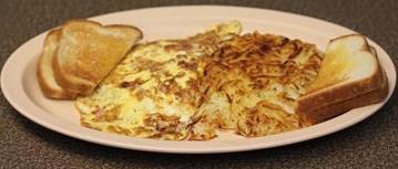 3 Meat Cheese Omelette Image