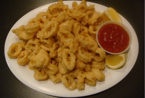 Fried Calamari Dinner Image