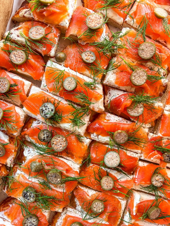 Saumon fumé brunch