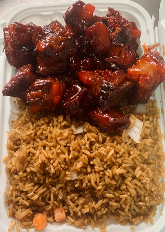 W6. 炸排骨尾Fried Spare Rib Tips