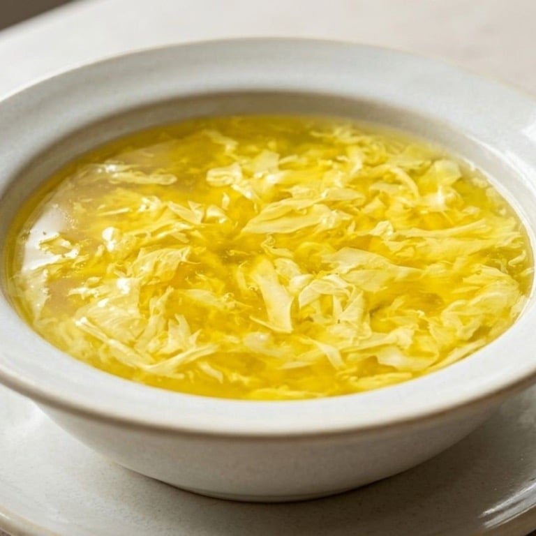 O1. 蛋汤 Egg Drop Soup  