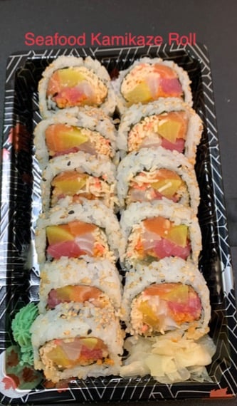 11. Seafood Kamikaze Roll