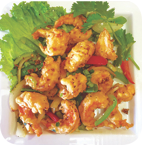 C3. Salt & Pepper Jalapeno Shrimp