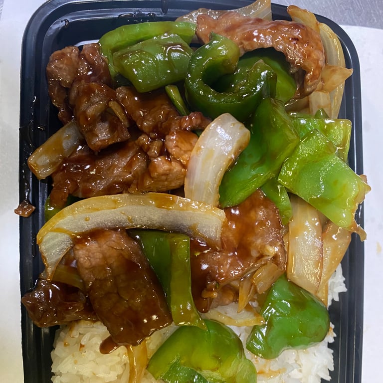 Pepper Steak with Onion 青椒牛