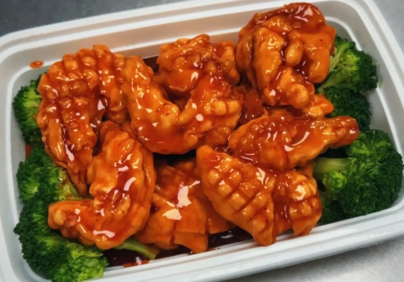 H 7. General Tso's Shrimp