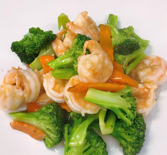 Shrimp with Broccoli