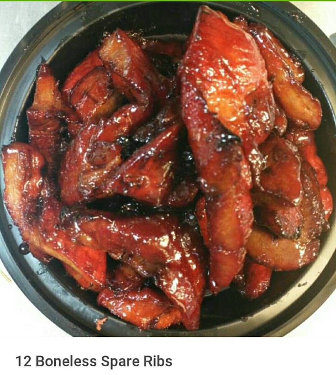 12. Boneless Spare Ribs