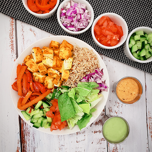 Spicy Lemon Paneer Bowl Combo