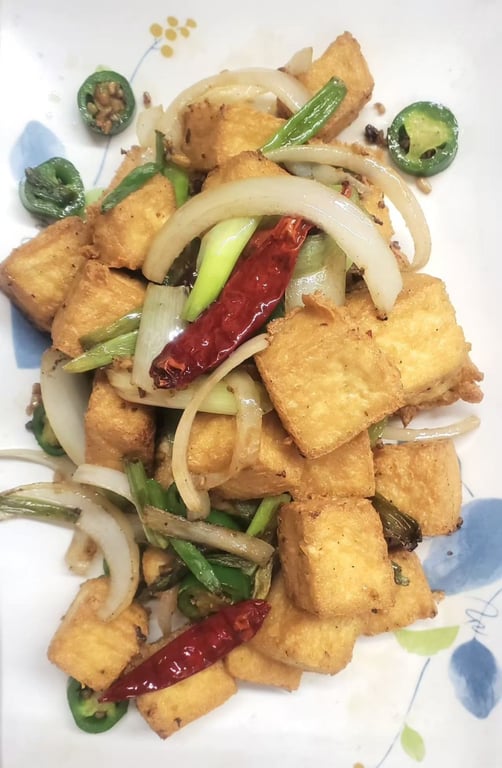 Salt & pepper Fried Tofu