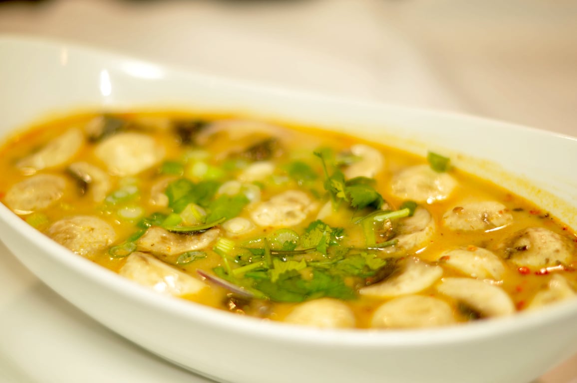 Tom Kha Gai (Coconut Chicken Soup) 