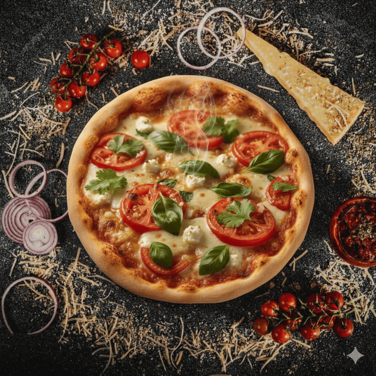 Mediterranean Fresh Pizza