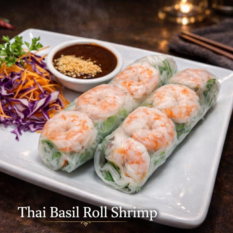 Thai Fresh Basil Roll