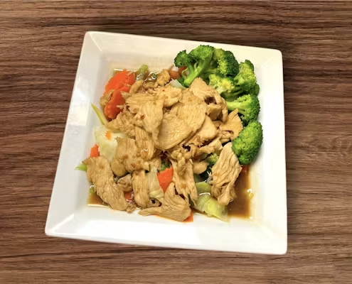 18. Chicken with Garlic - Ka Tiam Phrik Thai Gai