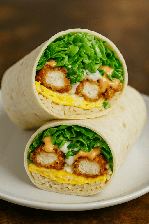 🌯 Marinated Crispy Chicken