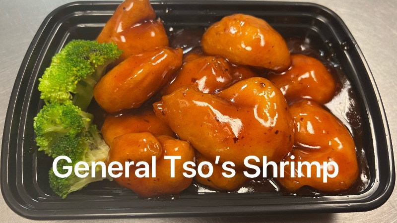 CS8. General Tso's Shrimp 左宗虾