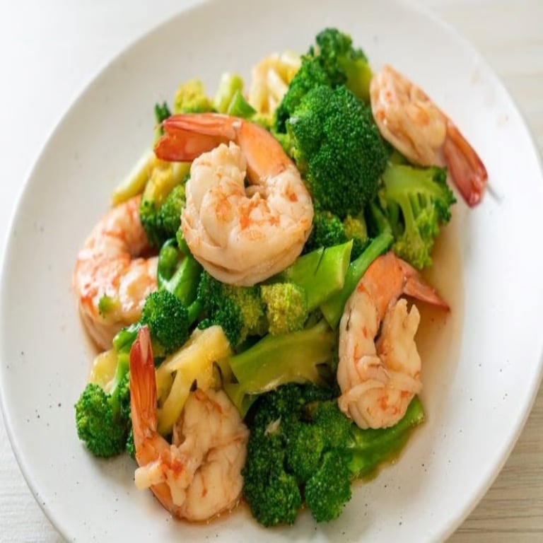504. Shrimp with Broccoli