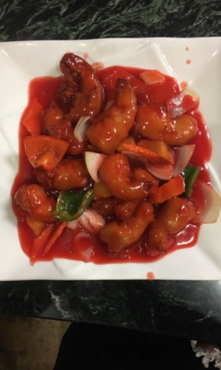 Sweet & Sour Prawn