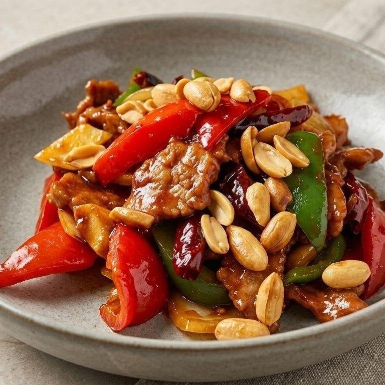 Kung Pao Beef 大外卖盒.宫保牛
