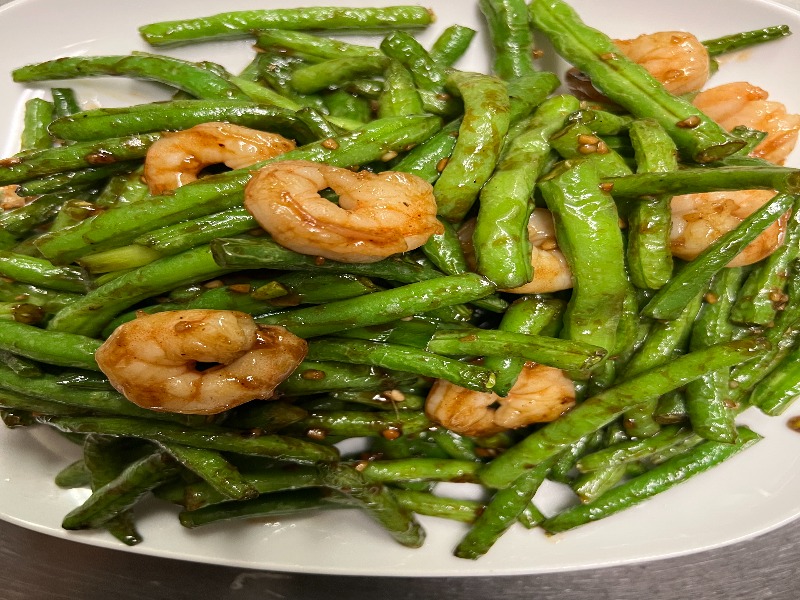 53. String Bean with Shrimp