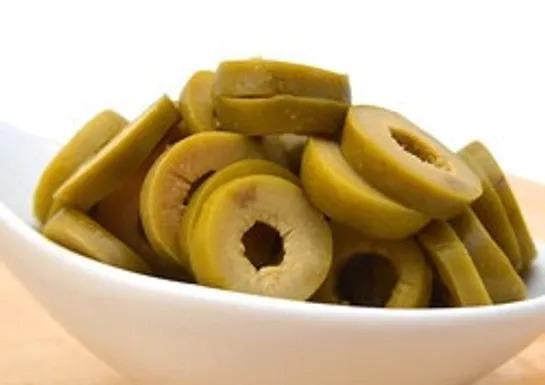 Sliced Green Olives