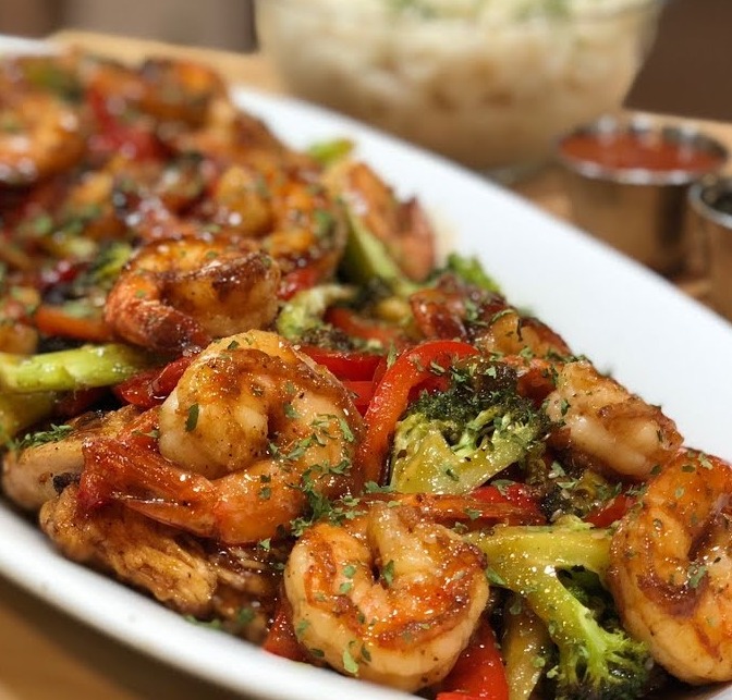 Chicken & Shrimp Teriyaki