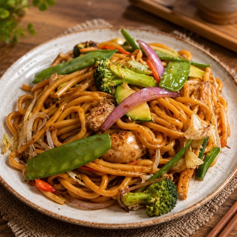 Veggie Chow Mein 菜炒面