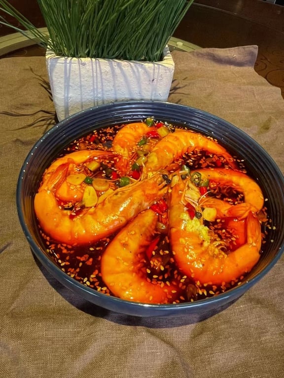 捞汁大虾 Lao Zhi Shrimp