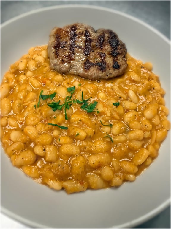 Baked Beans with Kufte