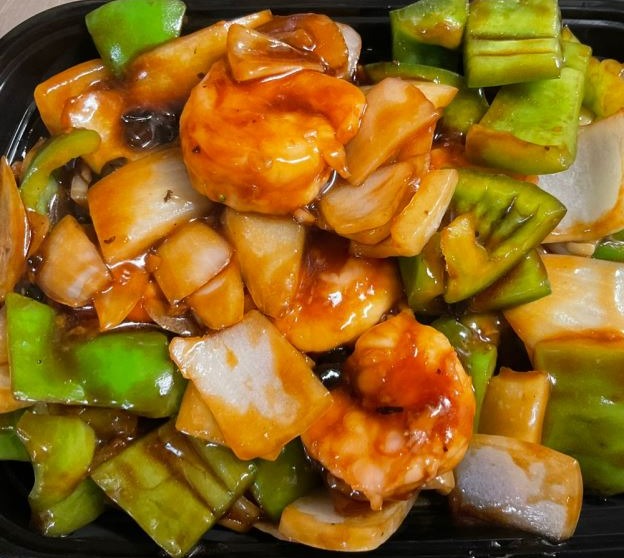 SH5. Shrimp with Black Bean Garlic Sauce 豉汁虾