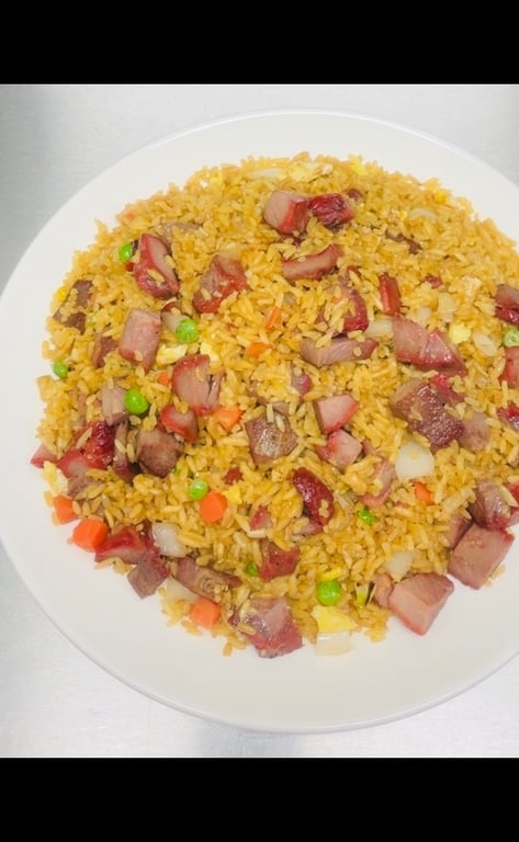 Roast Pork Fried Rice 叉烧炒饭