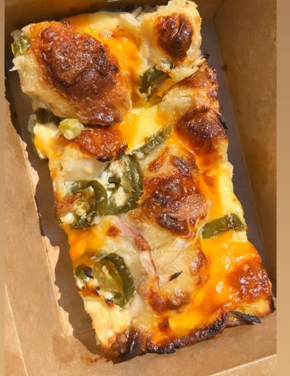 Jalapeno Cheddar Focaccia ( Whole Pan,14 x7 ) Image