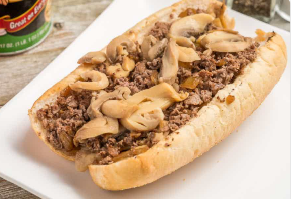 Mushroom Chicken Philly