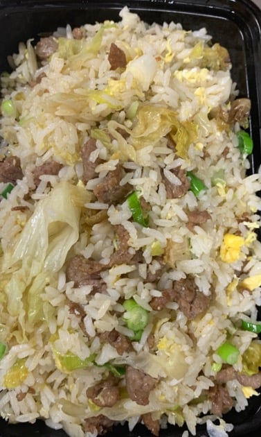 1. Fried Rice with Minced Beef