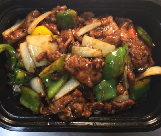 Stir Fried Beef w. Soy Bean Sauce 豉椒炒牛肉