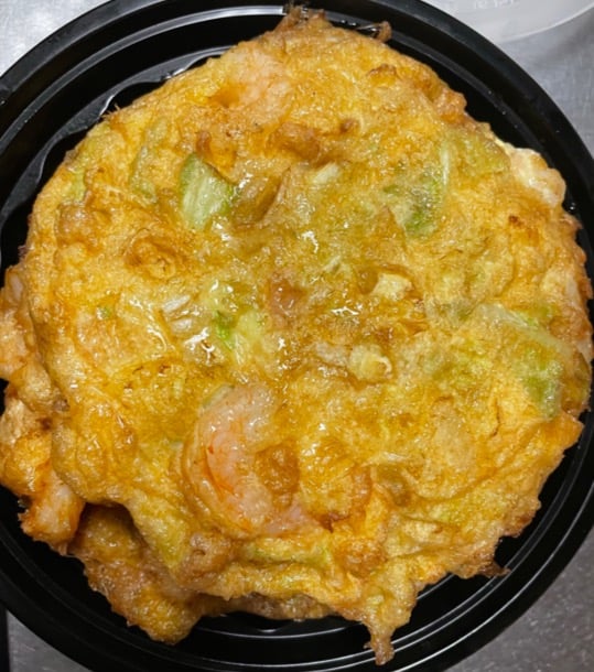 65. 虾蓉蛋 Shrimp Egg Foo Young