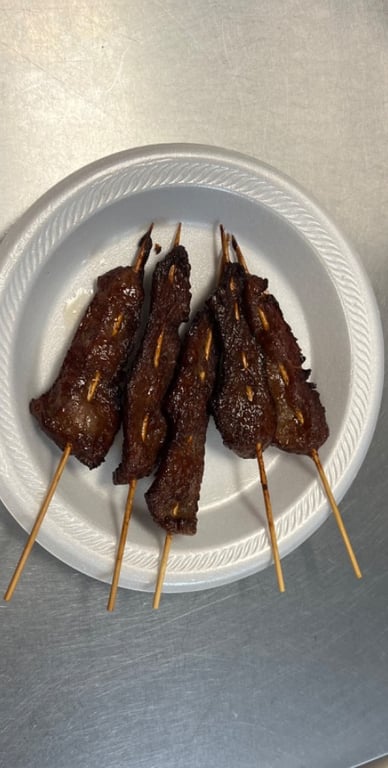 A10. Beef on Stick (2) 牛肉串