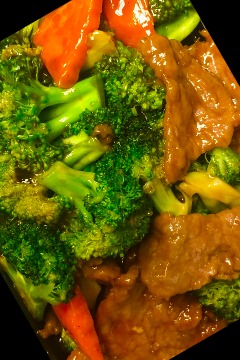 55. 芥兰牛 <br>Beef w. Broccoli