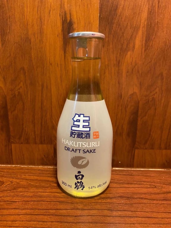 Hakutsure Draft Sake 300 ml.