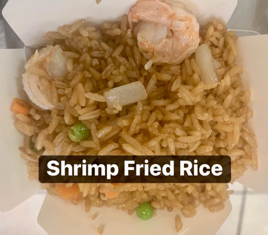 F3. 虾炒饭 Shrimp Fried Rice