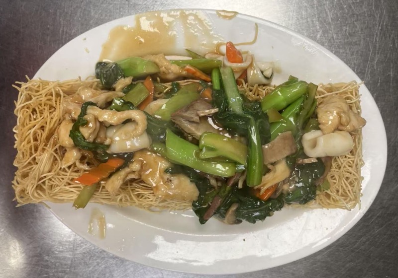 N2. Combination Pan Fried Noodle