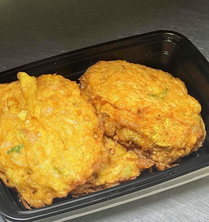 60. Shrimp Egg Foo Young