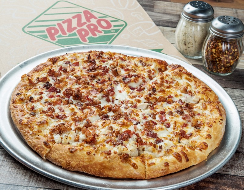 Chicken Bacon Ranch Pizza
