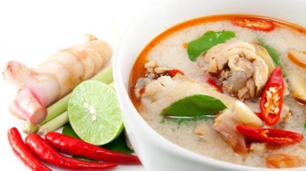 Tom Kha Soup (ต้มข่า)