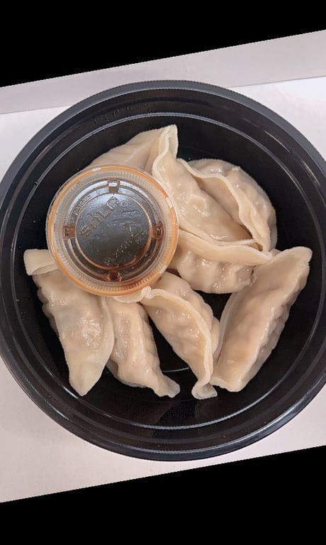 Steamed Chicken Dumplings 鸡水饺