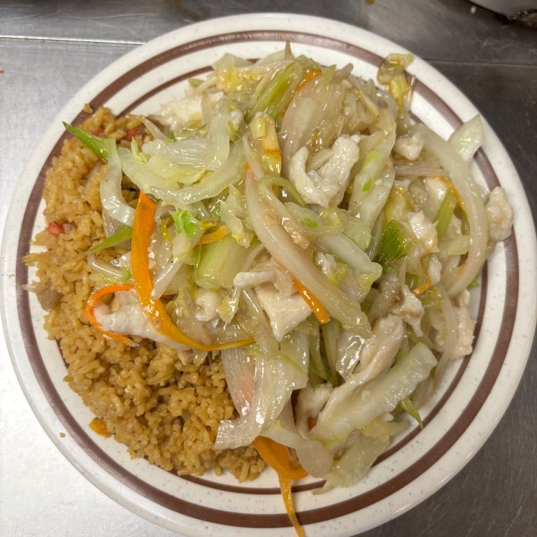 L16. 鸡炒面 Chicken Chow Mein