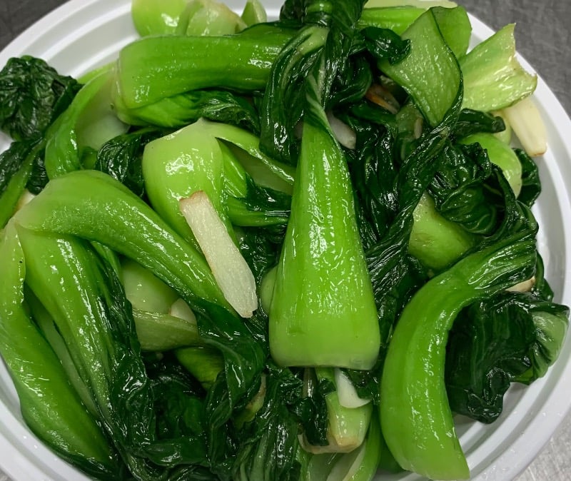 67. Sauteed Baby Bok Choy in Garlic 蒜炒上海苗