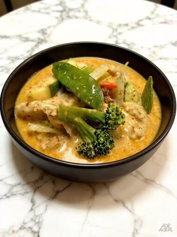 Peanut Curry Shrimp