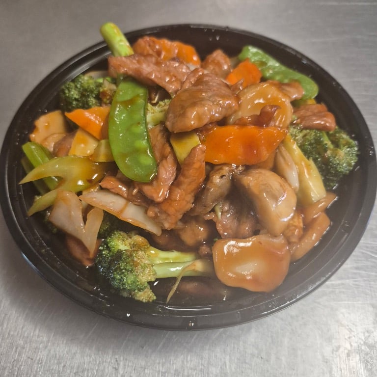 505. Beef w. Mixed Vegetables
