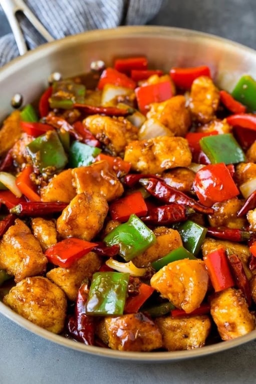80. Kung Po Chicken w. Peanuts